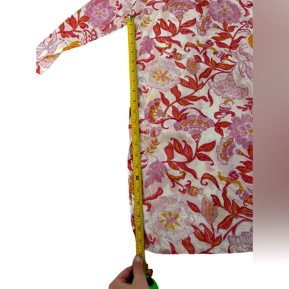 Roberta Roller Rabbit Size Small Embroidered Pink… - image 5